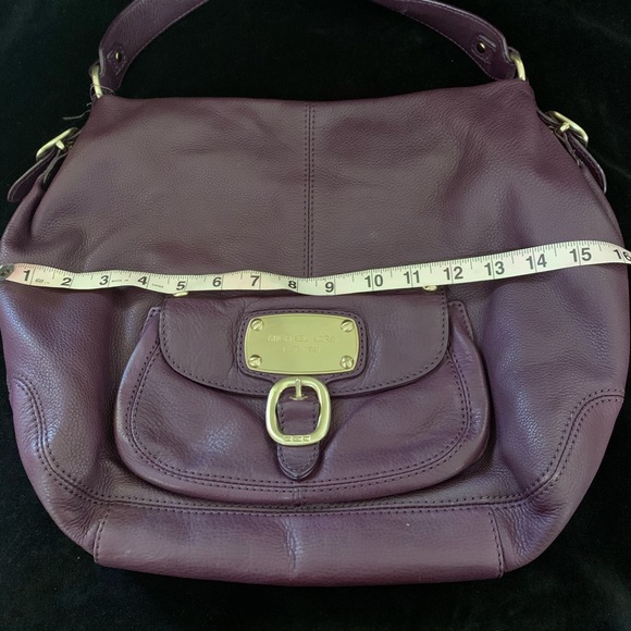 Leather Purple Michael Kors Bag - Picture 8 of 8